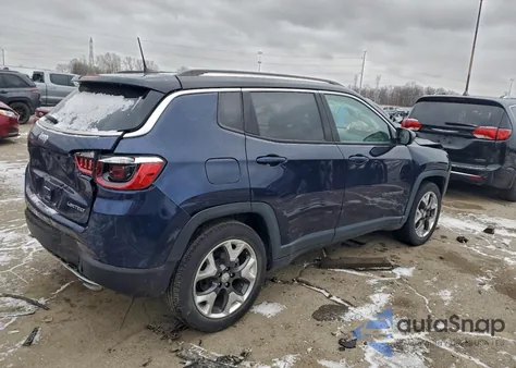 2019 Jeep Compass Limited z USA, uszkodzony, nr VIN 3C4NJCCB9KT649366